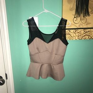 peplum top